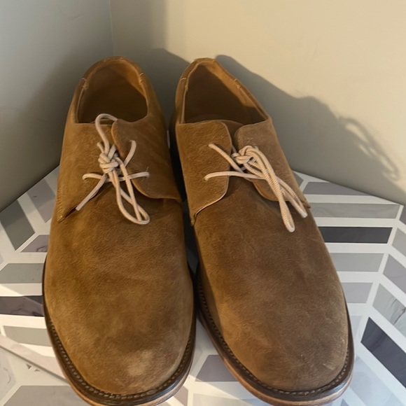 J Brand Real Tan Leather Oxford Loafer Size 11 - Picture 2 of 6